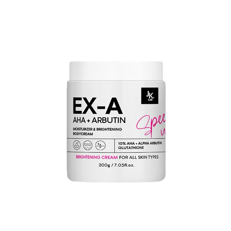 JKxLAB EX-A Body Cream 200g AHA+ABUTIN ครีมทาผิว