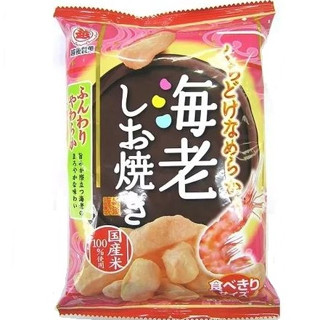 Echigo Crispy Mochi shrimp รสกุ้ง โมจิอบกรอบ โมจิกรอบ โมจิทอ…