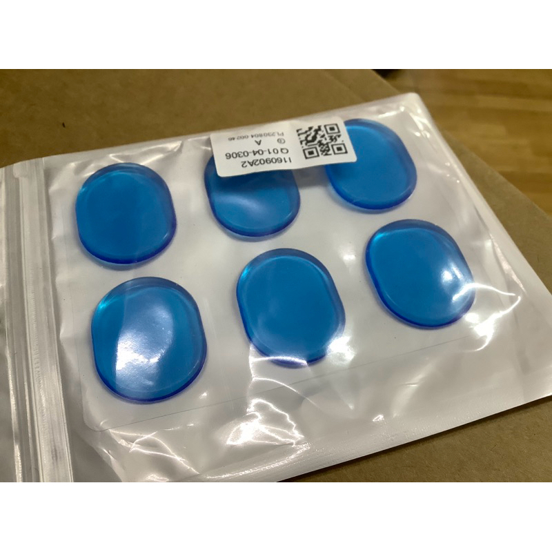 เจล ซับเสียงกลอง ใช้กับกลองต่างๆสีฟ้าแพ็ค6สีเขียวแพ็ค12