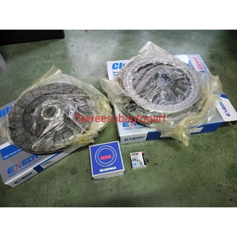 ชุดคลัช (4ชิ้น) ISUZU D-MAX'2016-2019 1.9 RZ4E-TC ขนาด11นิ้ว แบบหวีดัน EXEDY S-ISC647D+S-ISD094U+60T