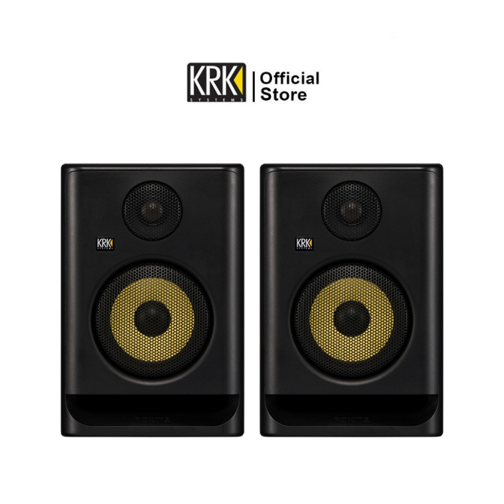 KRK Rokit 8 G5 Powered Studio Monitor ลำโพงสตูดิโอ ขนาด 8 นิ้ว มอนิเตอร์ แถมหน้ากากกันรอย + แผ่นรองล