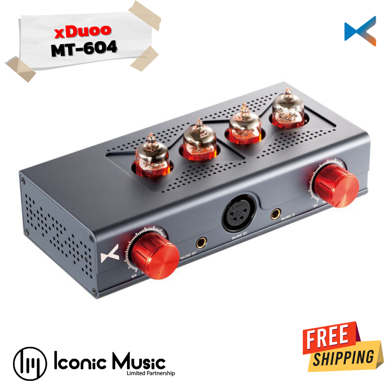 xDuoo MT-604 แอมป์หูฟัง 4 หลอด (ใช้หลอด 6J1 ) มี Balanced XLR และ 4.4 เสียงดี ของแท้ ประกันศูนย์ไทย 