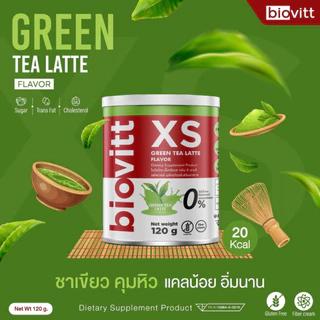 [รับประกันความอร่อย] biovitt XS เครื่องดื่มเแคลน้อย รสช็อคโกแลต / ชาไทย / ชาเขียว /กาแฟ | 120g.