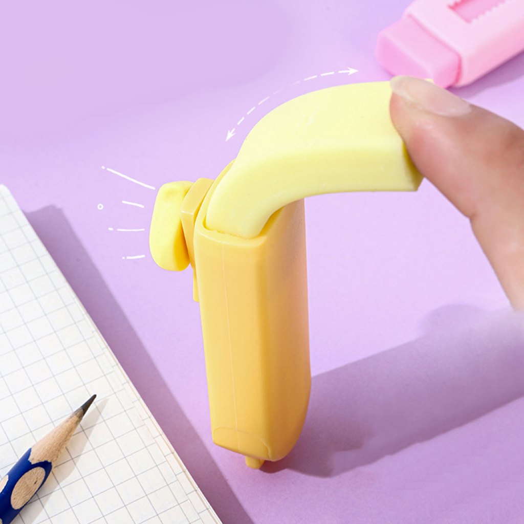 Bacon - ยางลบ แบบแท่ง เปลียนไส้ได้ สีพาสเทล ยางลบดินสอ