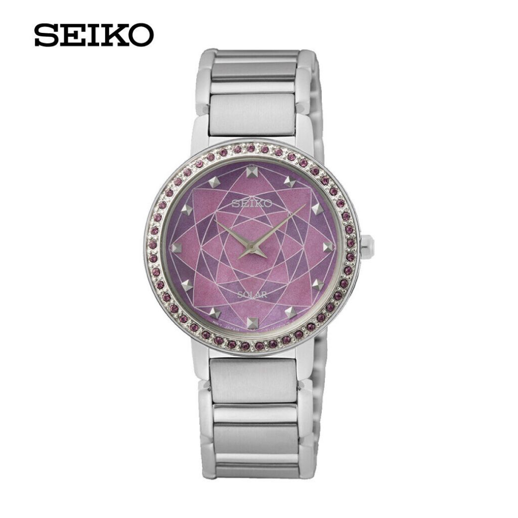 SEIKO นาฬิกาข้อมือผู้หญิง SEIKO SOLAR รุ่น SUP453P
