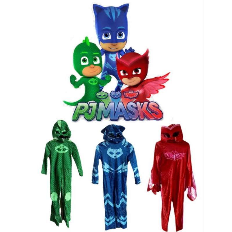 ชุดแฟนซี PJ Mask เด็กราคา 109 - 199 บาท