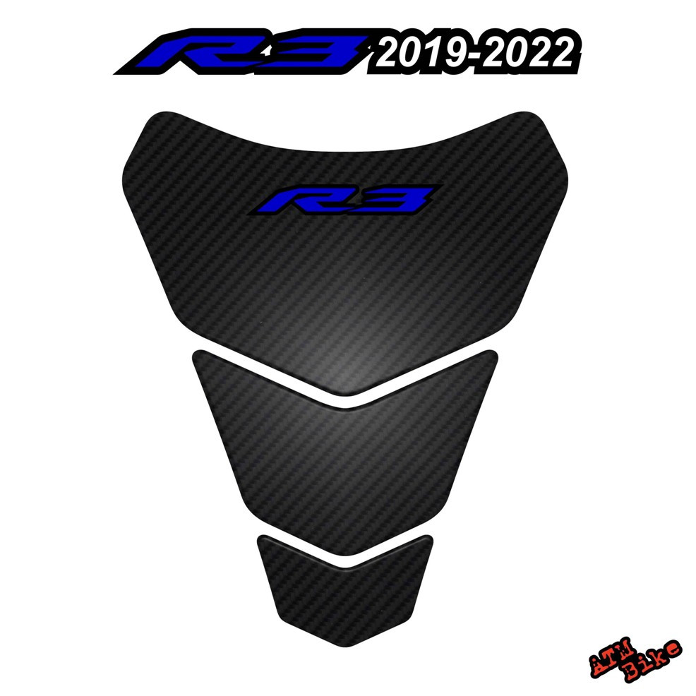 กันรอยถัง YAMAHA รุ่น R3 ปี 2019-2024 #ของแต่งR3 #กันรอยR3 #yamahar3 #กันรอยyamaha