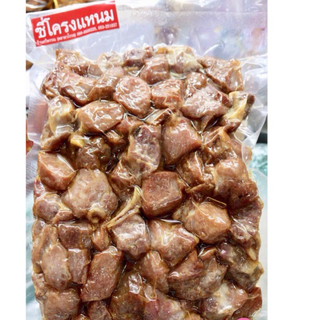 ซี่โครงแหนมทอด   ร้านศรีพรรณ