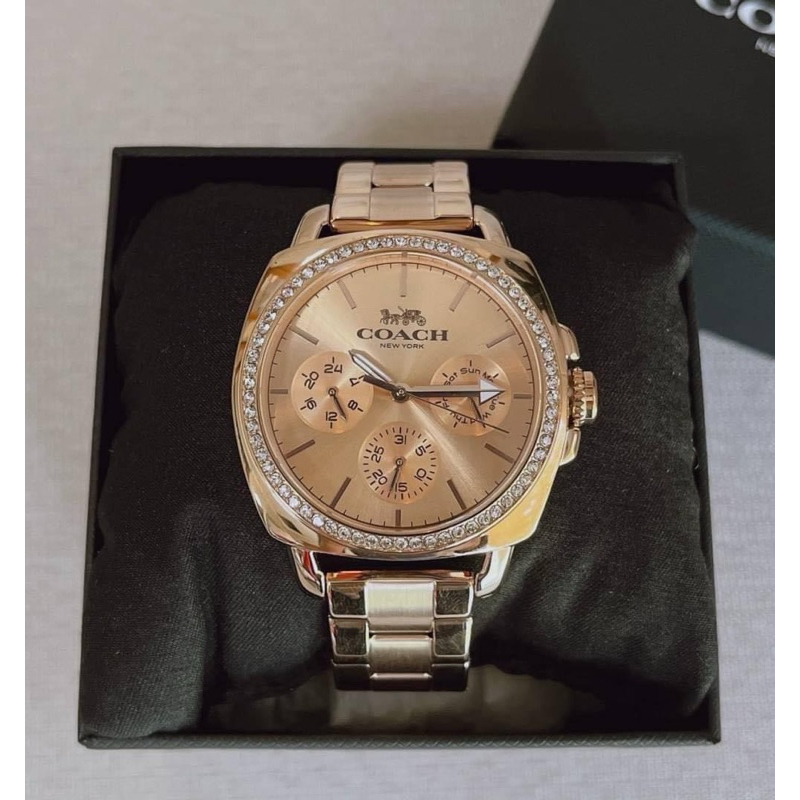 Boyfriend Stainless Crystal Glitz Womens Watch 14503129 14503130 14503131