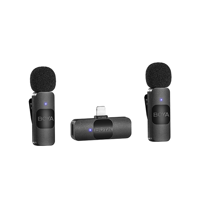 BOYA BY-V2 II ULTRACOMPACT 2.4GHZ WIRELESS MICROPHONE SYSTEM