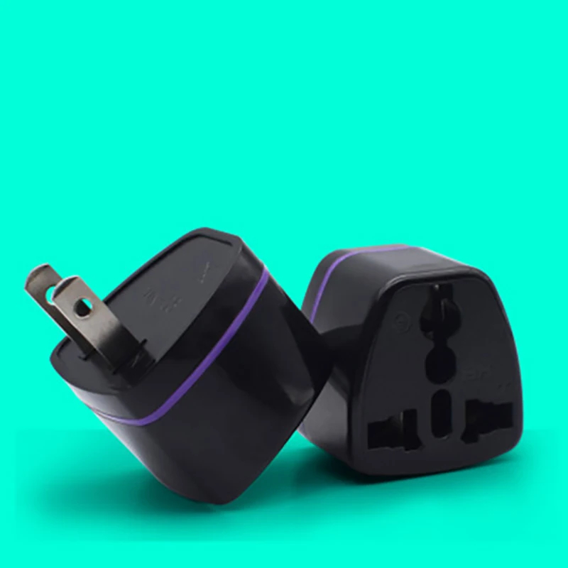 1/3/5 ปลั๊กแปลงอะแดปเตอร์ไฟ, ขากลมเป็น 2 ขาแบน, ตัวแปลงปลั๊ก 2 ขาเป็น 3 ขา, ปลั๊กแปลง 2 ขา, ปลั๊กอะแดปเตอร์สำหรับเดินทาง - รูปที่ 6