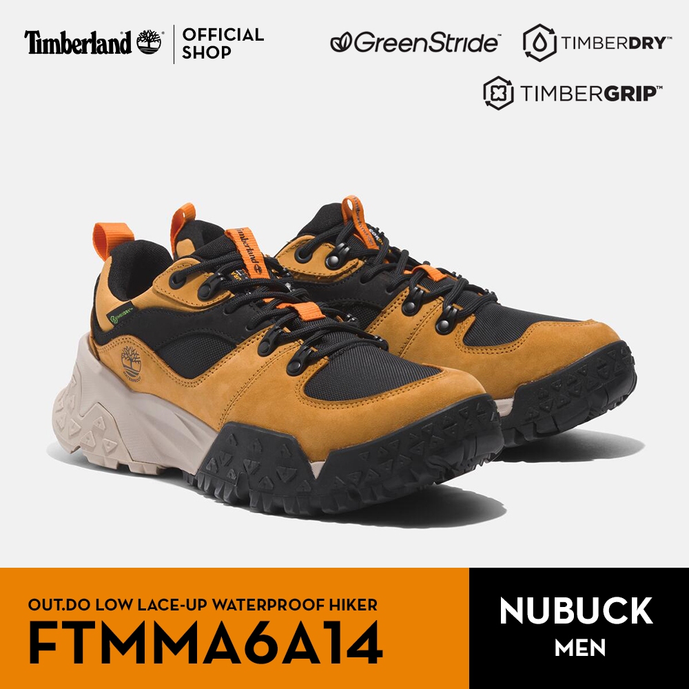 Timberland Men's OUT.DO Low Lace-Up Waterproof Hiker รองเท้าผู้ชาย (FTMMA6A14)