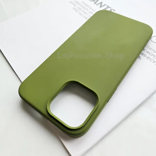 i7-17Promax เคสซิลิโคน Silicone Case สีเขียวเข้ม สีทหาร สีเขียวหม่น พร้อมส่ง
