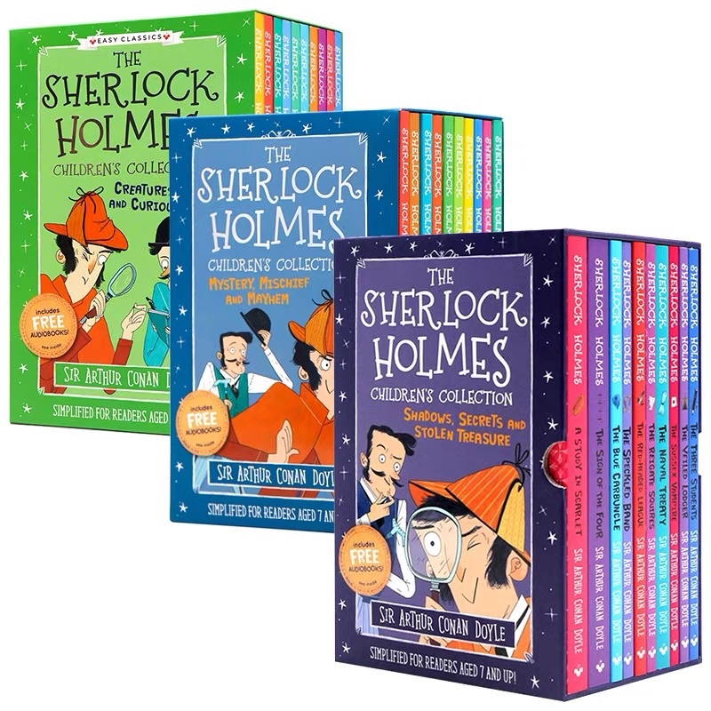 หนังสืออ่านเล่นชนิดบรรจุกล่อง Sherlock Holmes Children's Collection (ชุด 10 เล่ม)