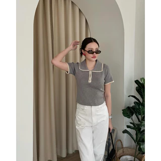 MALIMAYS - Zip Knit Polo เสื้อคอปกซิปหน้า