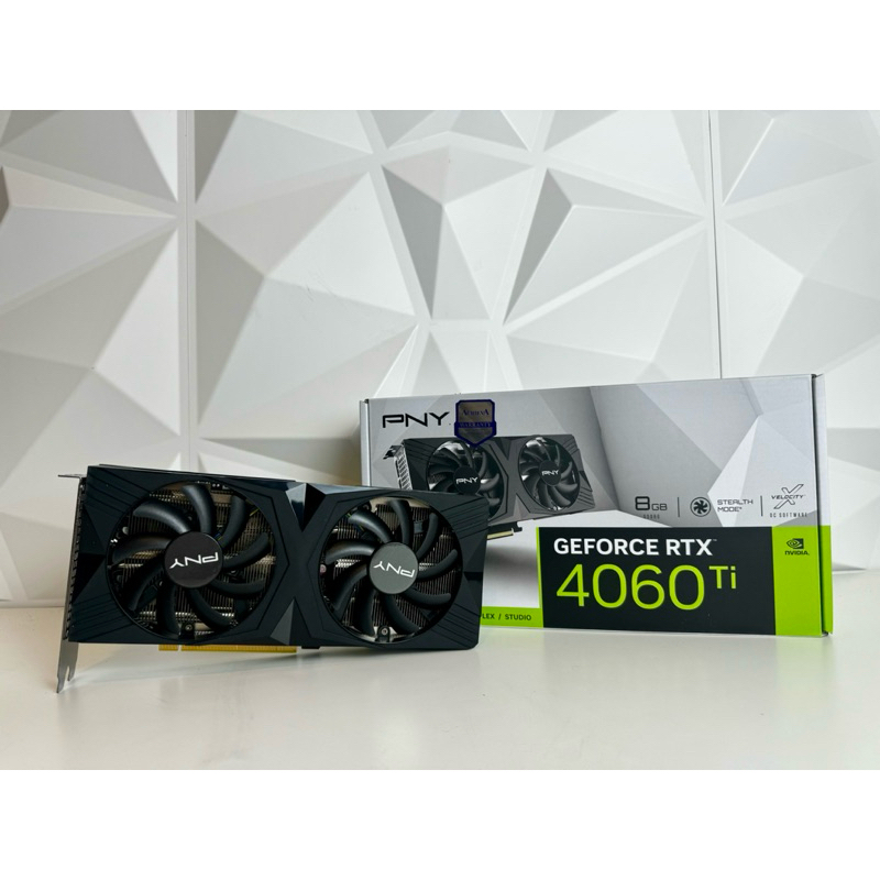 PNY (การ์ดจอ) GEFORCE RTX 4060 TI 8GB VERTO DUAL FAN - 8GB GDDR6