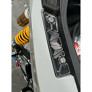 ปิดกันตกForza350 สีสดสวยทุกสี งานอะลููมิเนียม มีบูชแถมให้