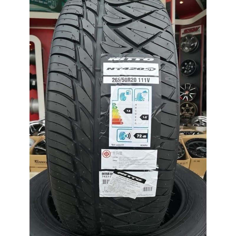 🚔Nitto 265/50/20 420sd ยางใหม่ปี25 ราคาพิเศษถูกมากค่ะ⚡