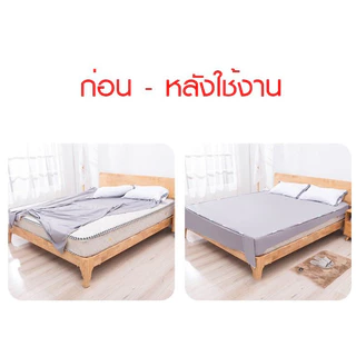 💙 Bed Clip ยึดผ้าให้ตึงไม่ลืนหลุด สายรัดมุม 4 ชิ้น สำหรับผ้าปูที่นอน ผ้าคลุมเตียง คลุมโต๊ะ โซฟา แบบอเนกประสงค์