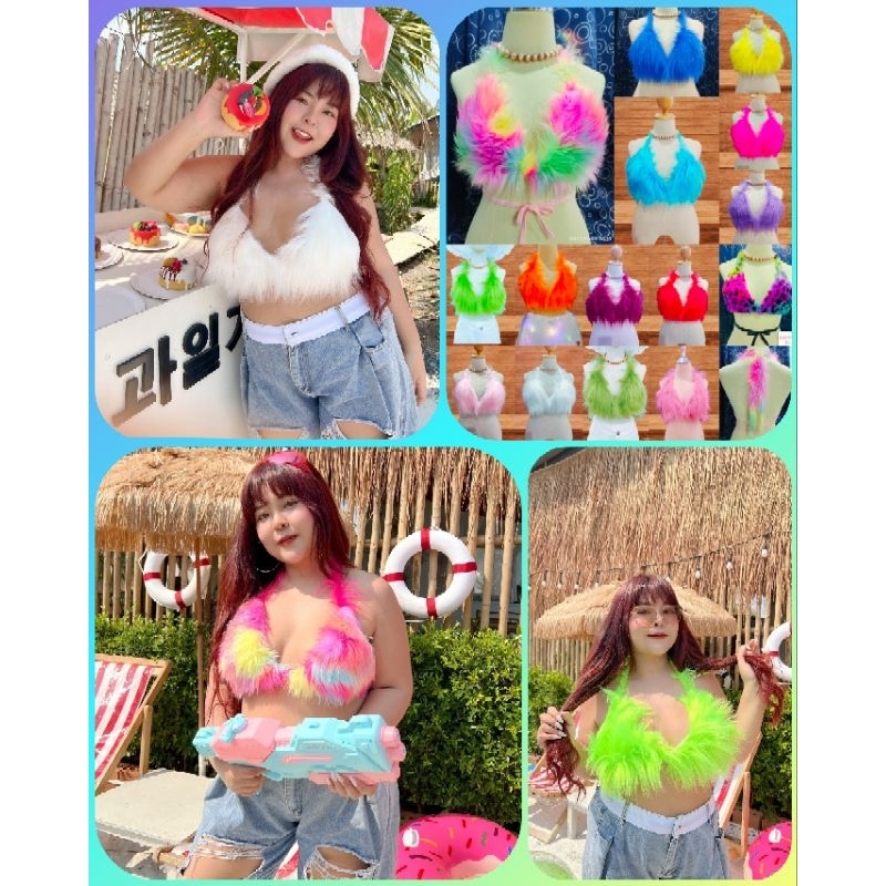 💐ครอปทรงบิกินี่ ไซต์ใหญ่อก40-50+ 🔥พร้อมส่ง🔥