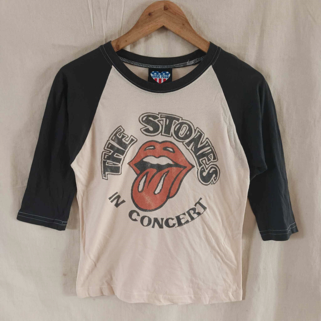เสื้อยืดแขนสามส่วน The Rolling Stones In Concert มือ2