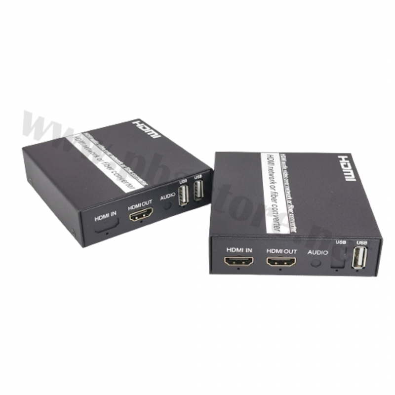 HDMI Extender + USB With HDMI Loopout 120M
