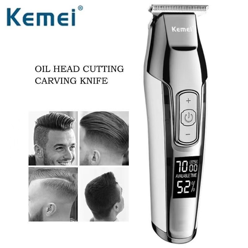 Kemei KM-5027 ปัตตาเลี่ยนตัดแต่งทรงผม โกนหนวด เล็มเครา ใช้ได้ทั้งเด็กและผู้ใหญ่