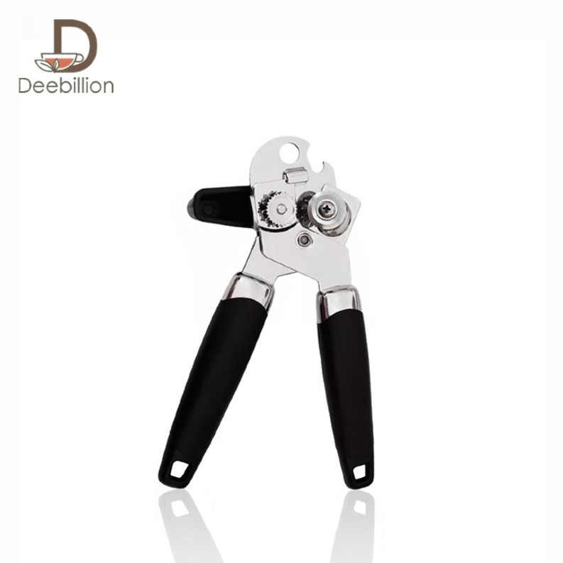 ที่เปิดกระป๋อง ที่เปิดกระป๋องอเนกประสงค์ ที่เปิดขวด can opener วัสดุสแตนเลสเกรดคุณภาพสูง ด้ามจับซิลิโคนกันลื่น Deebilion