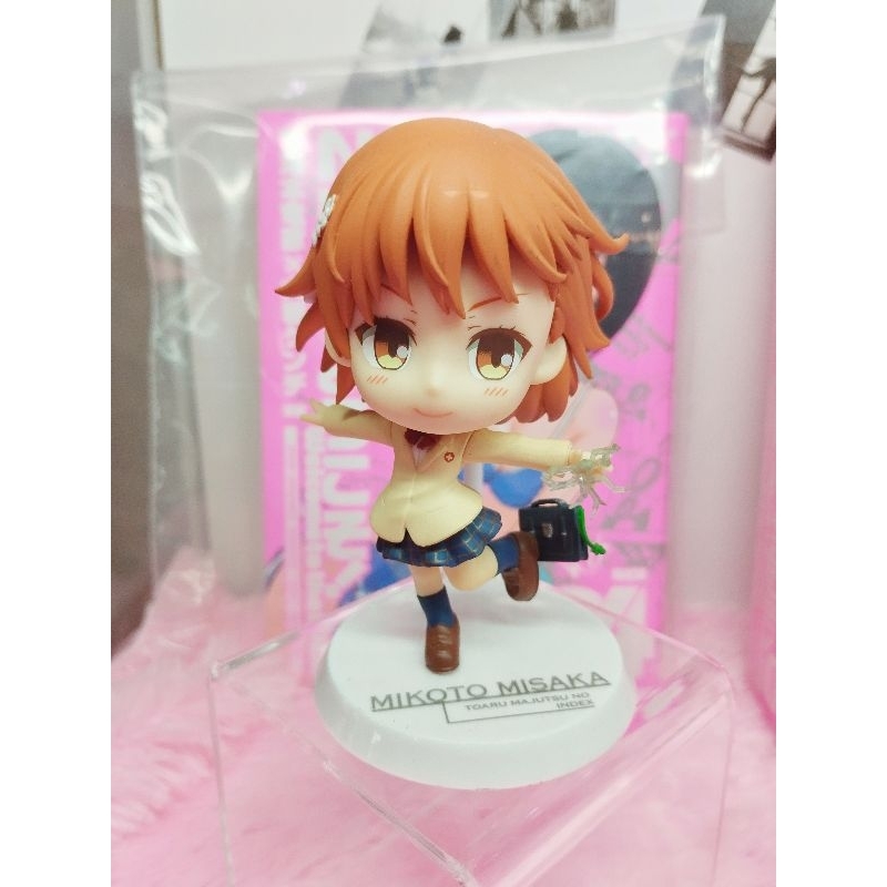 Figure (Kyun-Chara) - Toaru Majutsu no Index / Mikoto Misaka 🩷💚🧡