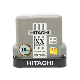 HITACHI ปั๊มน้ำอัตโนมัติ รุ่น WM-P250XX กำลัง 250 วัตต์ แรงดันคงที่ ปั้มน้ำ ปั้มน้ำอัตโนมัติ ปั๊ม 250xx ปั๊ม WMP ปั๊ม