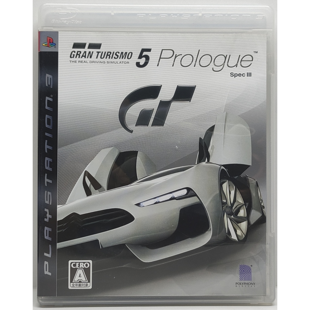 Gran Turismo 5 Prologue Spec III [Z2,JP] แผ่นเกมส์ PS3 มือสอง
