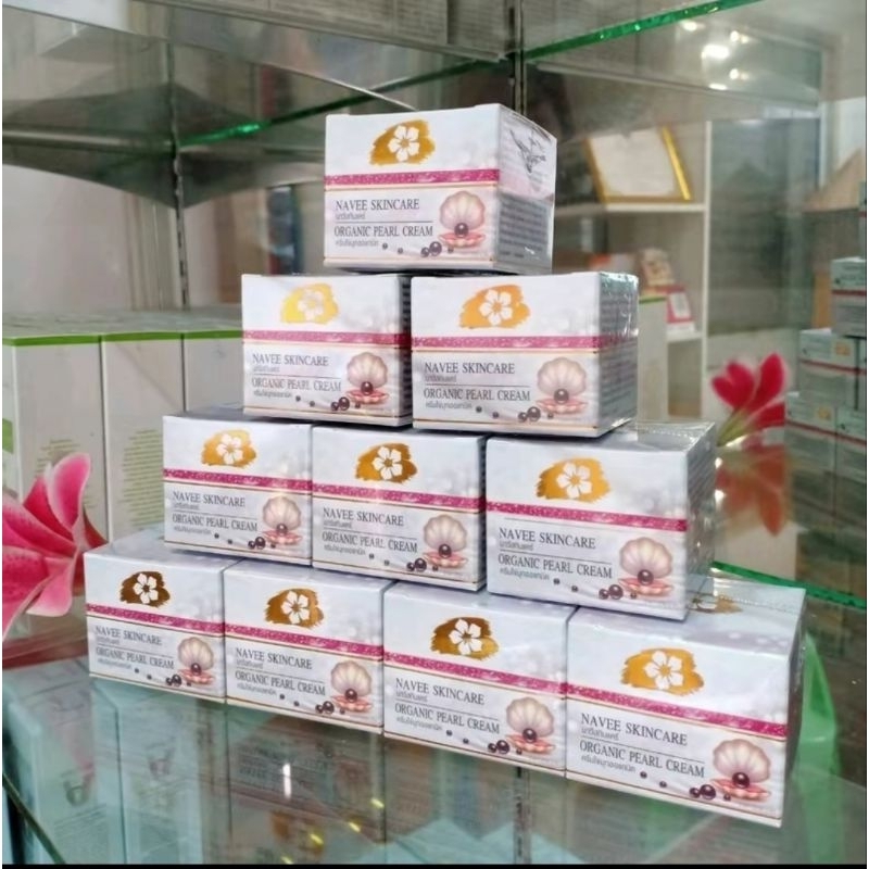 ครีมไข่มุกเป็นไข่มุก organic เข้มข้นช่วยบำรุงดูแลผิวหน้า