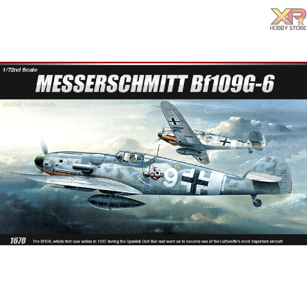 [Academy Model] 1/72: MESSERSCHMITT BF-109 (AC 12467)