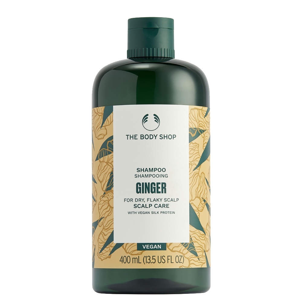 THE BODY SHOP GINGER ANTI-DANDRUFF SHAMPOO 400 ML ( ของแท้100%)