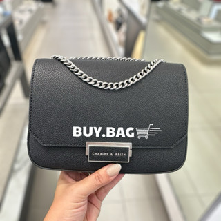 CHARLES  & KEITH (ใช้โค้ดลด30% ) Chain Strap Shoulder Bag - …