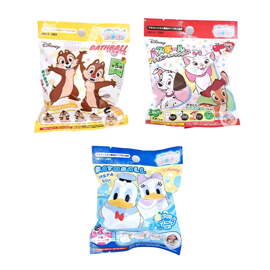 Disney Bath Bomb (ลาย A) เม็ดแช่ตัว ดิสนีย์ สุ่มของเล่น สบู่แช่ตัว Bath Ball กลิ่นหอมอ่อนๆ ญี่ปุ่น - รูปที่ 7