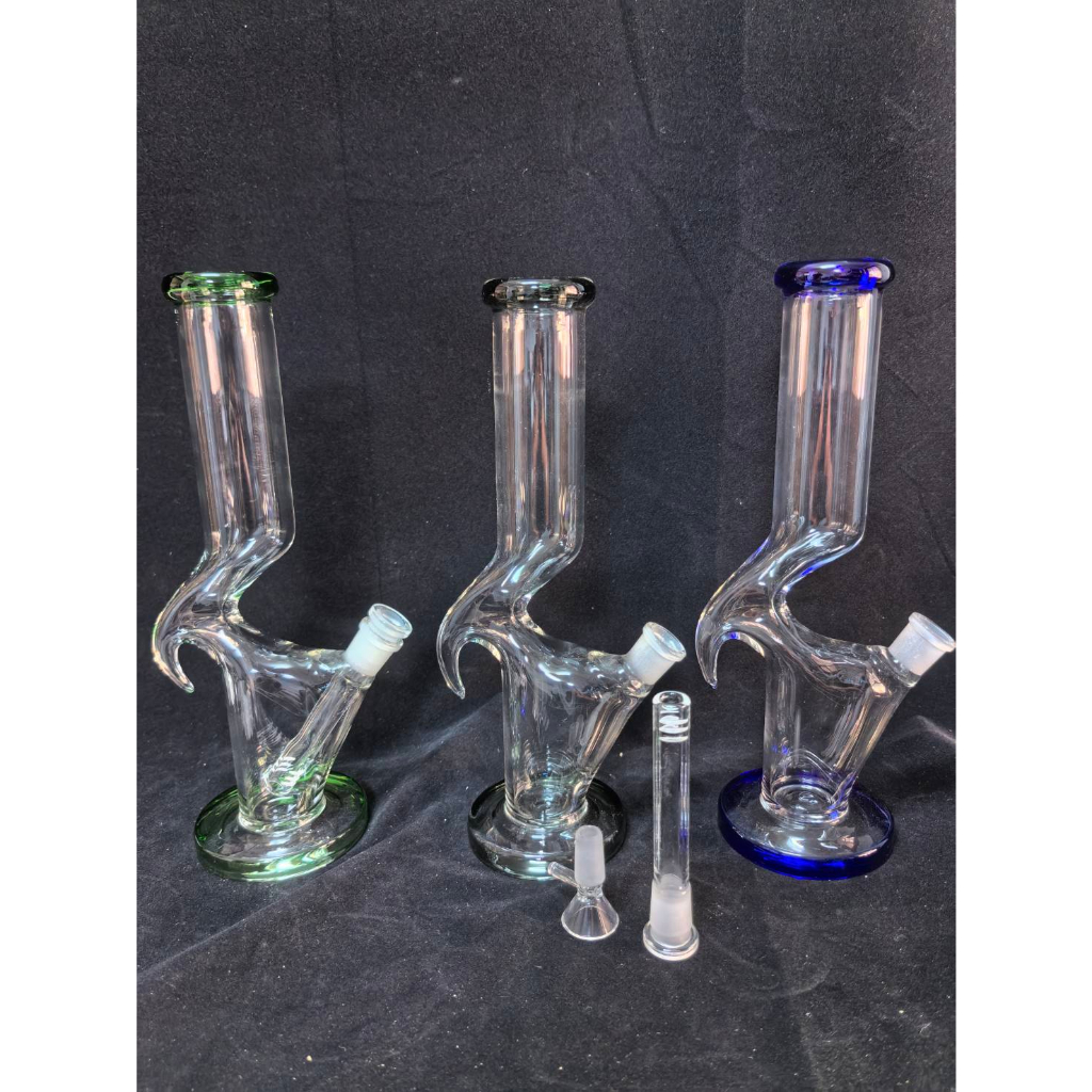 บ้องมินิ 30cm บ้องพกพา บ้องแก้ว โจ๋ โมเดลฟิกเกอร์ เรซิน glass bong อุปกรณ์ครบชุดไม่ต้องซื้อเพิ่ม (บ้อง+หลอด+คัพ)
