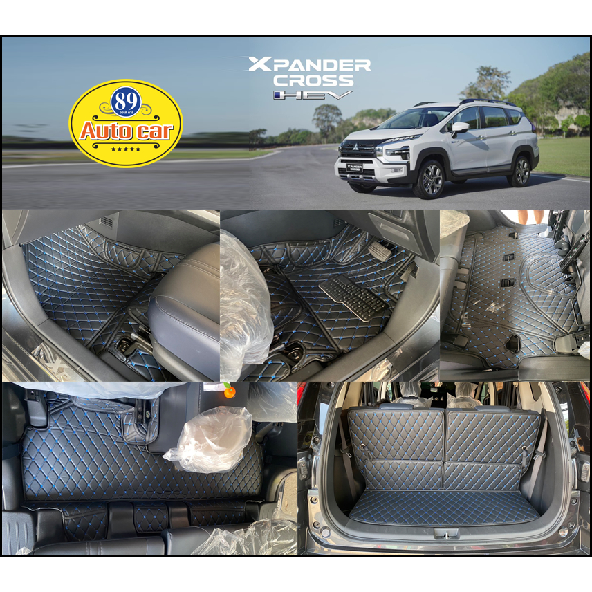 พรมปูพื้นรถยนต์ Mitsubishi Xpander Cross HEV เข้ารูป