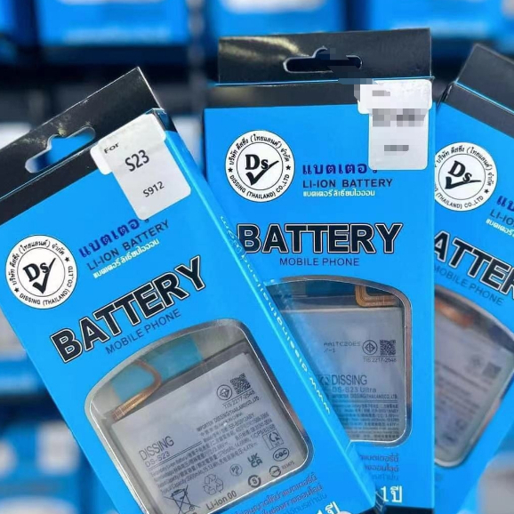 DISSING แบตเตอรี่สำหรับ Samsung Galaxy S23( EB-BS912ABY)/S23 Plus(EB-BS916ABY)/ S23 Ultra 5G(EB-BS91