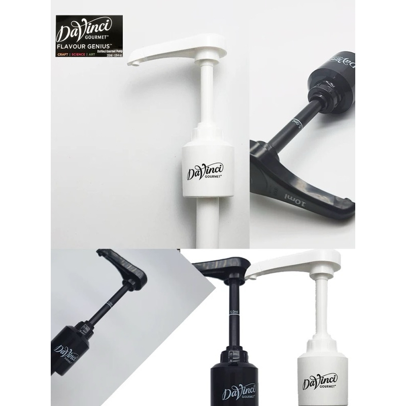 004 DAVINCI Syrup Pump 10 ml ปั๊มสำหรับกดน้ำเชื่อม Syrup Davinci มีขีดบอกขนาด 5 และ 10 ml