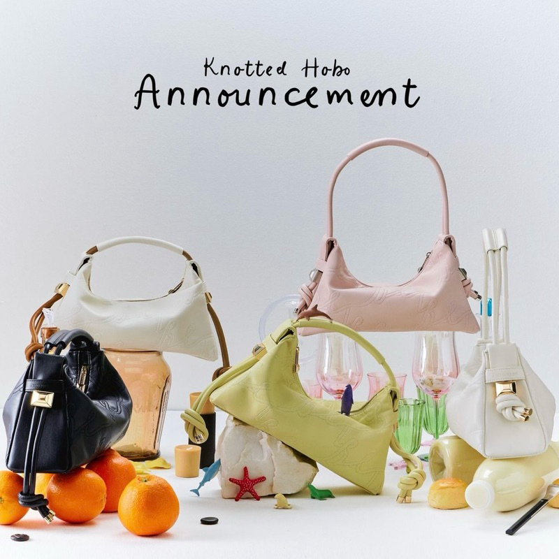 ใช้โค้ดลด 30% ได้ atreasurebox knotted hobo กระเป๋า ATB