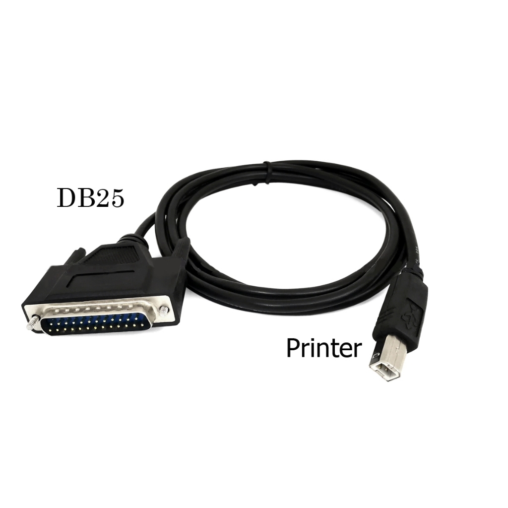สาย DB25 Pin / USB BM Cable (1.8M) BLACK DB25 Pin / USB BM Cable (1.8M) BLACK