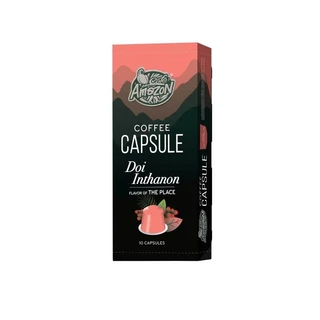 กาแฟแคปซูล คาเฟ่ อเมซอน Capsule มีรสชาติ Amazon Selected , ดอยอินทนนท์ , ปางขอน ,Chocolate Fudge ,C