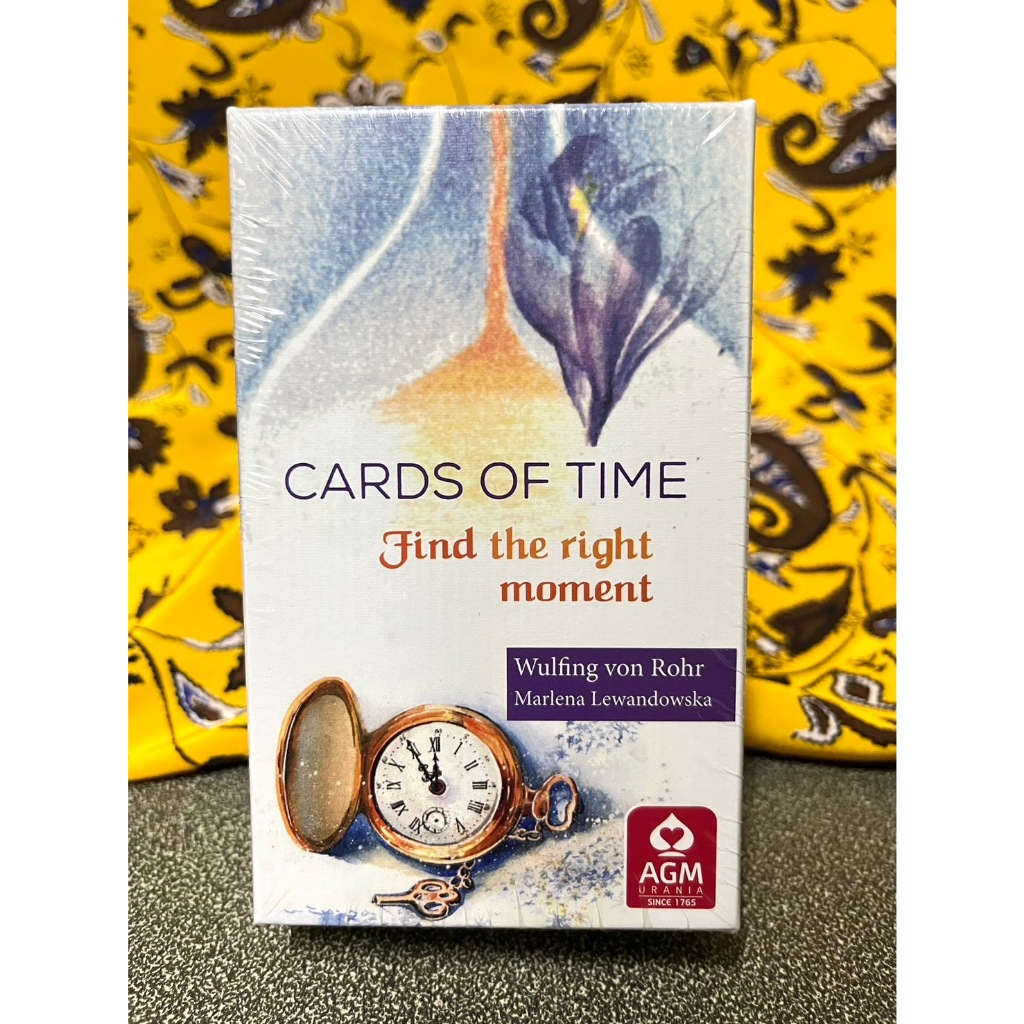 ไพ่ทาโรต์ ไพ่ทาโร่ ไพ่ทาโร่ท์ Tarot ยิปซี ยิบซี Gypsy ไพ่ออราเคิล Oracle ชุด Cards of Time ของแท้ รา