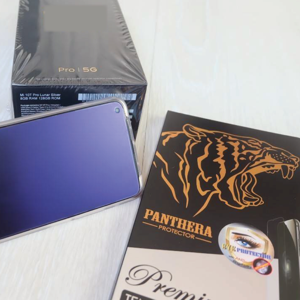 ฟิล์มกระจก สำหรับ Xiaomi รุ่น Mi 10T / Mi 10T Pro PANTHERA PROTECTOR