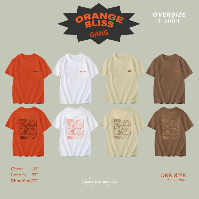 ( Doti. ) Orange bliss OV _Tee