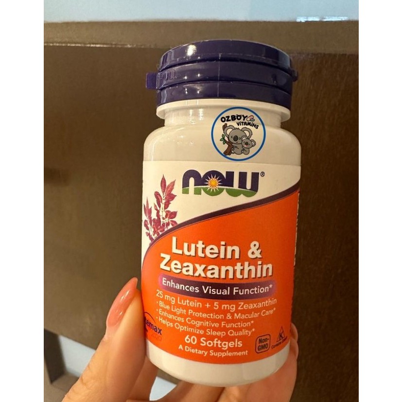 Now Lutein +Zeaxanthin 60 caps