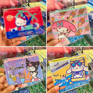 ซองใส่เหรียญ SANRIO แท้100% พร้อมส่ง ซองซิปใส่เหรียญ ซองซิปใส่บัตร ซานริโอ้ ของแท้ 100% ✨พร้อมส่ง
