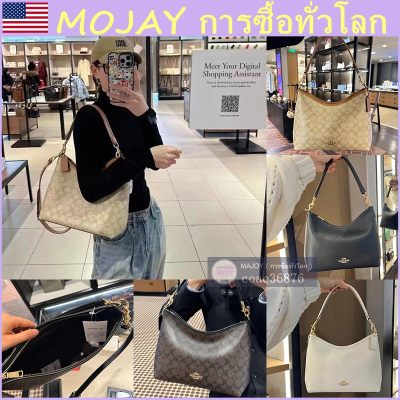 【สไตล์สุดฮอต】แท้ % Outlet Laurel กระเป๋าสะพายหนังผู้หญิง กระเป๋ากุ๊ยซิปความจุขนาดใหญ่ กระเป๋าถือ ของขวัญผู้หญิง
