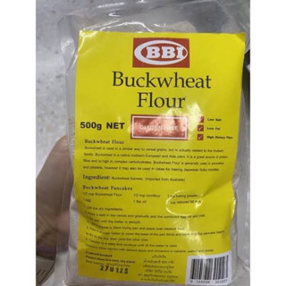 F BBl Buckwheat flour 500 net fl บีบีแอล แป้งบัควีท นำเข้า ก…